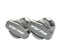 LTADX Compatibile con R6 YZF R6 1998-2012 2013 2014 2015 2016 Slider cursore bobina forcellone in alluminio CNC for moto(Color:Titanium M6)