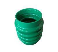 LTADX Soffietto costipatore da 170 mm Wacker BS600 BS700 BS65Y 1006882 Verde (ID 170 mm H 260 mm)