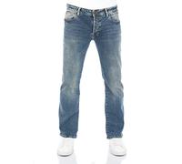 LTB - Jeans da uomo Roden Bootcut Basic cotone denim stretch vita profonda blu w28 w29 w30 w31 w32 w33 w34 w36 w38 w40, Maul Wash (53359), 28W x 32L