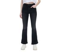 LTB Jeans Donna NOVI - Vita Alta - Fit Svasato - Nero W27-W34 Stretch