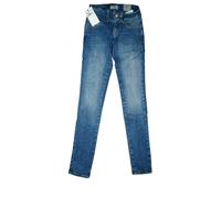 LTB Molly M Jeans Donna Super Slim Stretch Mid Rise 32 XXS W25 L32 Blu NUOVO