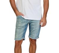 LTB - Shorts da uomo, in denim stretch, modello corto, slim fit, Corvin, bermuda estivi, in denim, tinta unita, blu, grigio, nero, S, M, L, XL, XXL, 3XL, 4XL, 5XL, 4XL
