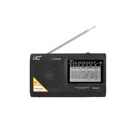 LTC LTC2026 Wilga Radio portatile Nero, batteria integrata 1000 mA, 10 W
