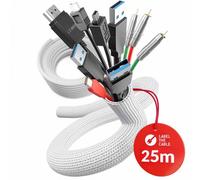 LTC PRO Cable Tube 25 | Guaina per cavi, bianca, 25 metri, diametro 25 mm (PRO 5120) Nuovo