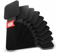 LTC PRO Wall Straps | Selbstklebende Klettkabelhalter, schwarz, 50 Stück (PRO 3110) Nuovo
