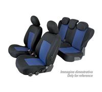 LTC5 Set Coprisedili Superior - Nero/Blu per Opel Antara (11/06>05/17)