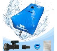 LTCANOPY 240L Sacca di Stoccaggio dell'Acqua, Serbatoio dell'Acqua Pieghevole di Grande capacità, Serbatoio dell'Acqua Pieghevole, Sacca dell'Acqua Portatile, Antincendio Uso Agricolo