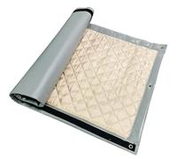 LTCANOPY Schermo Insonorizzato-Noise Blanket Pannelli Isolamento Acustico Coperte Antirumore Per Ridurre Il Rumore In Cantieri, Strade, Fabbriche, Campi Sportivi, Isolamento Acustico200x100cm（grigio）