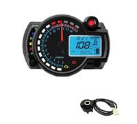 LTCZGRCI Contagiri Digitale Contagiri Universale per Moto, cruscotto Digitale per Moto, Pannello contaore per Motocross a 7 Colori per