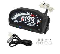 LTCZGRCI Contagiri Digitale Cruscotto per Moto, tachimetro, contachilometri, tachimetro, indicatore Digitale, Strumento per Moto 1, 2, 4 cilindri per YG150-23