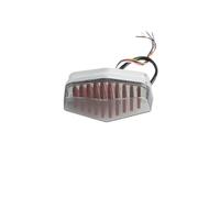 LTCZGRCI Fanale posteriore moto Per Bobber Per Chopper Per Custom Per Norton Motorcycle Lucas Style Fanale posteriore Indicatore di direzione a LED con staffa