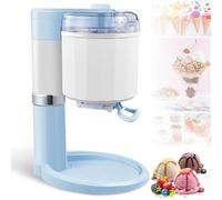 LTdlhFk Creatori del Gelato dello Yogurt, Doppio Agitatore della Lama, Rivestimento del Commestibile, Macchina Automatica Domestica del Gelato di DIY, per Il Gelato Domestico del caffè Che Fa