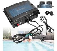 LTdlhFk Generatore di Cloro Salino, Cloratore di Acqua Salata, Sis-Tema Generatore di Cloro per Piscine con Acqua Salata, Generatore di Cloro per Piscine, per Spa,50m³-20g/h