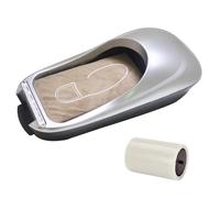 LTdlhFk Macchina Automatica per Pellicole per Scarpe, Macchina per Copriscarpe, Macchina per Copriscarpe Monouso Automatica per La Casa, Ufficio, Laboratorio Silver-1pcs
