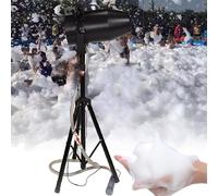 LTdlhFk Macchina per Effetto Schiuma da Palco All'Aperto da 1000W (Testa Agitante su/Giù), Uscita Schiuma 20㎡/Min (Distanza del Getto 6-10M), Attrezzatura per L'Atmosfera Natalizia in Discoteca