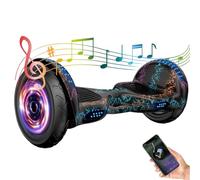 LTdlhFk Monopattino Elettrico Intelligente Autobilanciante per Adulti, Monopattino con Doppio Motore da 700 W, Hoverboard, con Luci LED Colorate, Ruote Bluetooth da 6,5", per Tutte Le età.,C