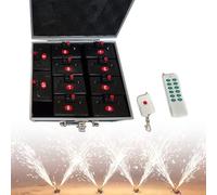 LTdlhFk Ricevitore Pirotecnico a Freddo, Sis-Tema di Controllo Remoto Senza Fili, Sicuro, Ecologico, con Custodia, Perfetto per Feste Ed Eventi, 10PCS