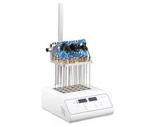 LTEJUMQ Evaporatore del Campione di Laboratorio, Concentratore di Spurgo di Azoto con Aghi di Gas, Soffiaggio Scientifico della Pressione, Strumenti di Analisi di Laboratorio, 12/24 Modules