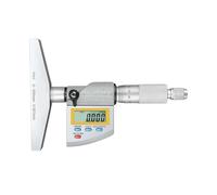 LTEJUMQ Micrometro di profondità Digitale con Schermo a LED, Micrometro Digitale di profondità IP65 0-100mm con Asta Intercambiabile Risoluzione 0,001mm Precisione