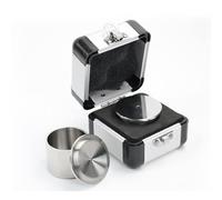LTEJUMQ Tazza Specifica per la Densità della Vernice, Tazza per la Densità in Acciaio Inossidabile con Scatola di Immagazzinaggio, Utilizzata per Misurare Il Peso Specifico dei Rivestimenti