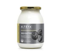Аlteya Organics Burro di Karitè Biologico 900 g - Certificato USDA biologico 100% Puro, Naturale, Vegano - Burro naturale per il Corpo, Viso, Labbra, Capelli - Nutre, Protegge, Idratare