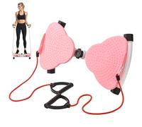 LTFIOON Twist Waist Disc Board,Disco Rotante Fitness Twist Vita Disc per Gli Esercizi di Torsione di Vita e Fianchi,Waist Twist Board per Modellare il Corpo,Fitness (Rosa)