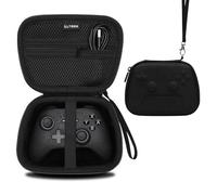 LTGEM - Custodia universale per controller wireless Xbox/Playstation/Nintendo Switch/PowerA/ELISWEEN/GameSir/Diswoe/Tianhoo, custodia protettiva da viaggio rigida per il trasporto (nero + nero)