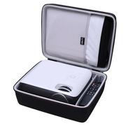 LTGEM Mini custodia per proiettore compatibile con mini proiettore portatile TMY 1080P Full HD, nero (solo custodia)