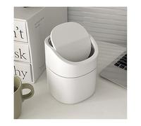 LTHERMELK Bidoncino Bagno, In Plastica Cestino Bidoni Immondizia -2 L | secchio Con Coperchio Pattumiera Bagno Piccola, Per Famiglia, Soggiorno, Camera Da Letto, Bagno, Ufficio