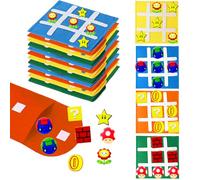 LTHOENG Bomboniere di compleanno per bambini, 12 pezzi Tik Tak Toe, piccoli regali per bambini, regalo di compleanno per bambini, set di penata, mini giocattoli per studenti