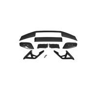 LTHTZO Alettone posteriore for auto, spoiler in fibra di carbonio a secco, stile AD-R3, ala a collo di cigno, compatibile con BMW M2 G87 M3 G80 M4 G82 G83, splitter posteriore for bagagliaio regolabil