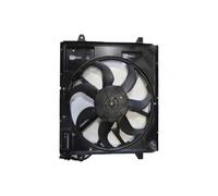 LTHTZO Gruppo ventola di raffreddamento radiatore motore compatibile con Jeep Wrangler 2012-2018 3.6L 68143894AB con doppi cuscinetti a sfera e motore ad alta velocità