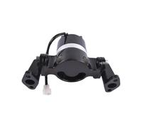 LTHTZO Pompa dell'acqua elettrica ad alta portata in alluminio nero 8010C for SBC 327 350 400 V8 Kit puleggia doppia lunga for pompa dell'acqua SBC