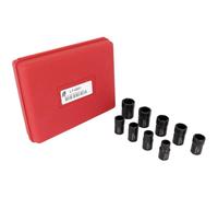 LTI TOOLS Kit di rimozione della presa elicoidale da 3/8 "9 pezzi, set di estrattori per dadi e bulloni - Kit di strumenti per la rimozione di dadi (LT 4501)