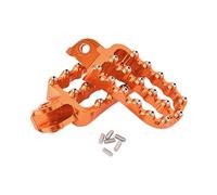 LTIENBST Pedane in alluminio Pedalini Pedali Poggiapiedi Compatible with KTM 690 Enduro/R 2008-2022,790 Adventure/R, 890/950 Adventure, 1190 Adventure R 2014-2016, vedi montaggio Arancione