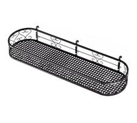 LTINGNG Fioriera da appendere al balcone, scaffale per ringhiere, ispessito e rinforzato, portante più forte, design con angoli arrotondati, adatto per giardini domestici (100 x 30 x 12 cm)
