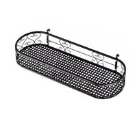 LTINGNG Fioriera da appendere al balcone, scaffale per ringhiere, ispessito e rinforzato, portante più forte, design con angoli arrotondati, adatto per giardini domestici (80 x 30 x 12 cm)