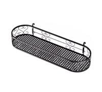 LTINGNG Fioriera da appendere al balcone, scaffale per ringhiere, ispessito e rinforzato, portante più forte, design con angoli arrotondati, adatto per giardini domestici (80 x 25 x 12 cm)
