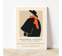 LTjiajuypd Henri Toulouse-Lautrec Art Poster Arte da parete Dipinti su tela Immagini stampate per soggiorno Decorazione per la casa (60x90cm/senza cornice)