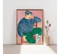 LTjiajuypd Poster di Henri Matisse, stampe su tela, dipinti su parete, arte astratta, paesaggi, ritratti, immagini per soggiorno, arredamento per la casa (40x60 cm)