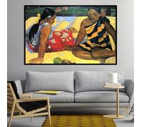 LTjiajuypd Quadro moderno su tela di Paul Gauguin, poster e stampe scandinave, quadro da parete per soggiorno, decorazione per la casa, 60x80 cm, senza cornice.
