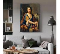 LTjiajuypd Rinascimento italiano barocco vintage poster Artemisia Gentileschi stampe su tela dipinto arte murale per arredamento casa 60x90cm senza cornice