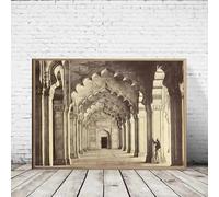 LTjiajuypd Stampe su tela di quadri di architettura islamica, dipinti murali, quadri per arredamento della stanza, 35x50 cm, senza cornice. Stile vintage mozzafiato.