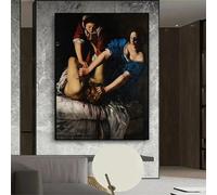 LTjiajuypd Stampe su tela, dipinti, rinascimento, barocco italiano, poster vintage, Artemisia Gentileschi, artisti, arte murale per la decorazione della casa, 50x75 cm, senza cornice.