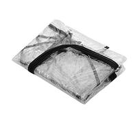 LTLJX Copertura Pioggia per Passeggino Animali Domestici Viaggi Impermeabile Carrello Copertina Antipioggia Trasparente Pioggia Copertura,F