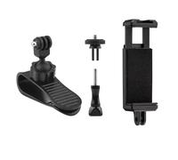 LTMSAQRS Compatibile con iPhone, Samsung, GoPro Supporto for Telefono Aletta Parasole for Auto Clip Regolabile