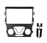 LTQSICornice Per Pannello Stereo Cornice Nera Per Cruscotto Autoradio 2 DIN Per Ford Per Fusion Per Mondeo Caratteristiche Stabili Prestazioni Affidabili