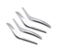 LTQSIV Accessori Auto - Rivestimento Per Maniglia Portiera Sinistra/destra Per X1 E84 2011, 2012, 2013, 2014 E 2015(Silver 4PCS)