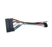 LTQSIV Cornice Per Pannello Stereo Cornice Per Autoradio Per Kia Per Cee'd CEED JD 2012-2018 Pannello Stereo 2DIN Da 9 Pollici Cablaggio Cavo Di Alimentazione Adattatore Connettore(Cable)