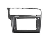 LTQSIV Cornice Per Pannello Stereo Kit Telaio Autoradio Per VW Per Golf 7 2013 2014 2015 2016 2017 Installazione Stereo Automatico Pannello Cruscotto Fascia Mascherina(Argento,7 inch)